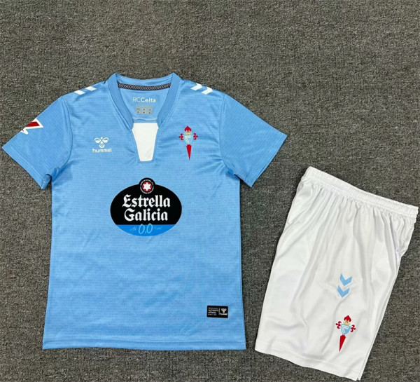 Kids kit 24-25 Celta de Vigo home Thailand Quality