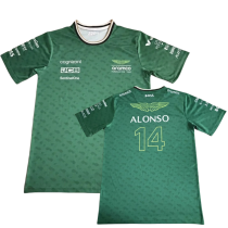 2024 Aston Martin Round Neck F1一级方程式赛车服