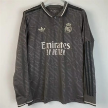 24-25 Real Madrid Third Away Long sleeve Thailand Quality