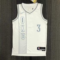 俄克拉雷霆 Oklahoma City Thunder City Edition：PAUL 3#
