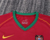 Kids kit 2006 Portugal home (Retro Jersey) Thailand Quality