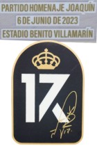Real Betis 17-PARTIDO HOMENAJE JOAQUIN 6DE JUNIO DE 2023 ESTADIO BENITO VILLAMARIN