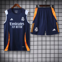 24-25 Real Madrid (vest) Set.Jersey & Short High Quality