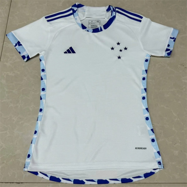 24-25 Cruzeiro Away Women Jersey Thailand Quality