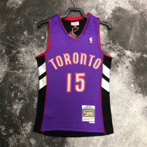 Toronto Raptors SW猛龙队 00赛季 紫黑色 15号 卡特