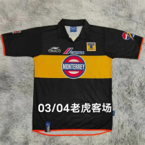 03-04 Tigres UANL Away Retro Jersey Thailand Quality