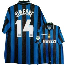 1997-1998 Inter milan (SIMEONE 14#) Retro Jersey Thailand Quality