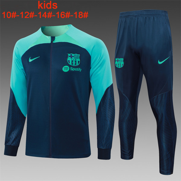 Young 23-24 Barcelona (sapphire blue) Sweater tracksuit set