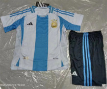Player Version Kids kit 2024 Argentina home Thailand Quality