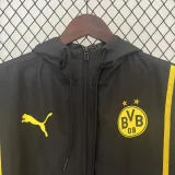 24-25 Borussia Dortmund (black) Windbreaker Soccer Jacket