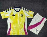 24-25 Juventus FC Away Set.Jersey & Short High Quality