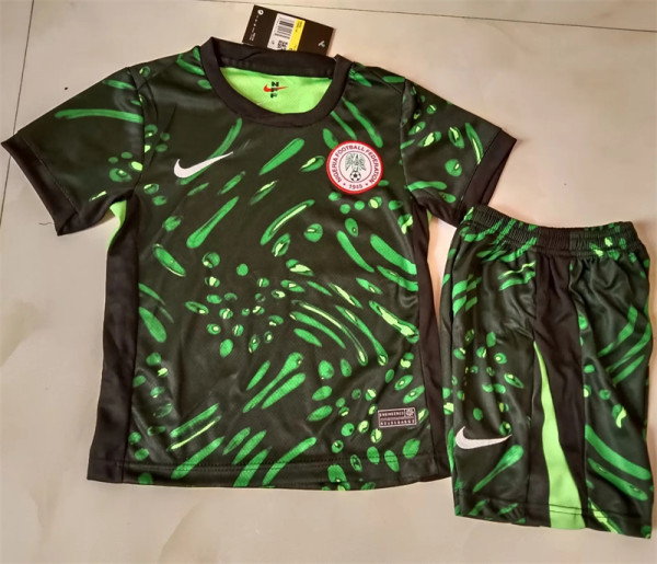 Kids kit 2024 Nigeria Away Thailand Quality