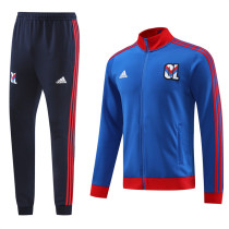 23-24 Olympique Lyonnais (bright blue) Jacket Adult Sweater tracksuit set