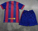 Kids kit 14-15 FC Barcelona home (Retro Jersey) Thailand Quality