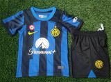 Kids kit 23-24 Inter milan homeThailand Quality