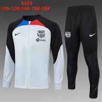 Young 23-24 Barcelona (light gray) Jacket Sweater tracksuit set
