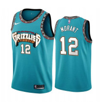 孟菲斯灰熊 Memphis Grizzlies Retro version：MORANT 12#