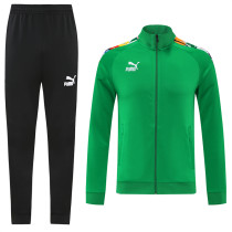 22-23 Puma (green) Jacket Adult Sweater tracksuit set