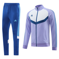 23-24 Adidas (purple) Jacket Adult Sweater tracksuit set