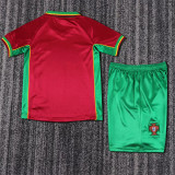 Kids kit 1998 Portugal home (Retro Jersey) Thailand Quality
