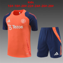 Kids kit 24-25 Manchester United (Training clothes) Thailand Quality