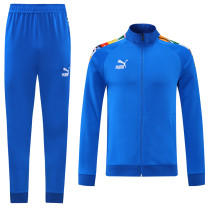 22-23 Puma (bright blue) Jacket Adult Sweater tracksuit set
