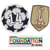 Kids kit 23-24 Real Madrid (Training clothes) Thailand Quality
