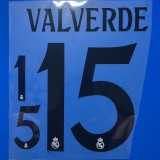 24-25 Real Madrid home Ball stars and famous stars