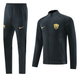 23-24 Pumas UNAM (Dark Grey) Jacket Adult Sweater tracksuit set