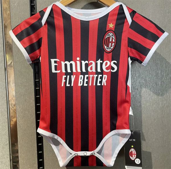 24-25 AC Milan home baby soccer Jersey