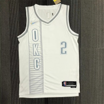 俄克拉雷霆 Oklahoma City Thunder City Edition：GILGEOUS-ALEXANDER 2#