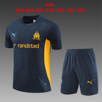 Kids kit 24-25 Marseille (Training clothes) Thailand Quality