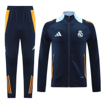 24-25 Real Madrid (Sapphire blue) Jacket Adult Sweater tracksuit set