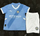 Kids kit 25-26 Manchester City home Thailand Quality