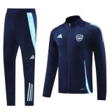 24-25 Arsenal Jacket Royal blue Adult Sweater tracksuit set