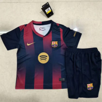 Kids kit 25-26 FC Barcelona home Thailand Quality