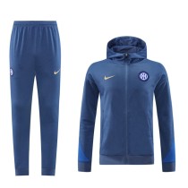 24-25 SSC Inter milan (Baby blue) hoodie set Soccer Jacket