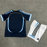 Kids kit 2006 Argentina Away (Retro Jersey) Thailand Quality