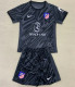 Kids kit 24-25 Atletico Madrid (Goalkeeper) Thailand Quality