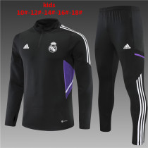 Young 22-23 Real Madrid (black) Sweater tracksuit set