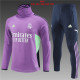 Young 22-23 Real Madrid (purple) Sweater tracksuit set