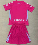 Kids kit 24-25 CA River Plate (Goalkeeper) Thailand Quality