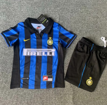 Kids kit 98-99 Inter milan home (Retro Jersey) Thailand Quality