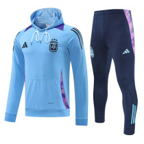 24-25 Argentina Hoodie Sweatshirt Set Soccer Jacket