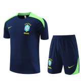 2024 Brazil (Training clothes) Adult Jersey & Short Set Quality
