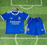 Kids kit 25-26 Real Madrid Third Away Thailand Quality