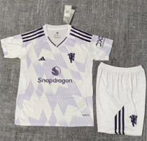 Kids kit 25-26 Manchester United Away Thailand Quality