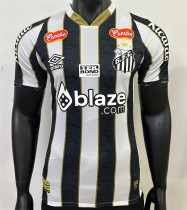 All sponsors 24-25 Santos FC Away Player Version Thailand Quality