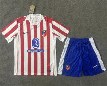 25-26 Atletico Madrid home Set.Jersey & Short High Quality
