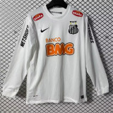 Long sleeve 12-13 Santos FC home Retro Jersey Thailand Quality